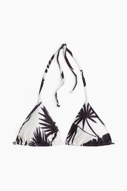 Top de bikini triangular con relleno - H&m фото 3
