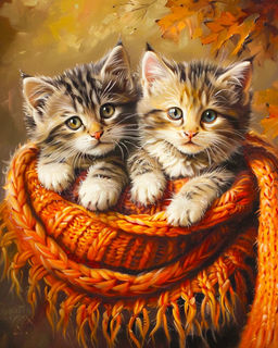 Картина по номерам на холсте и подрамнике 40х50 см