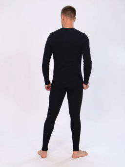 Термобелье мужское, цвет черный