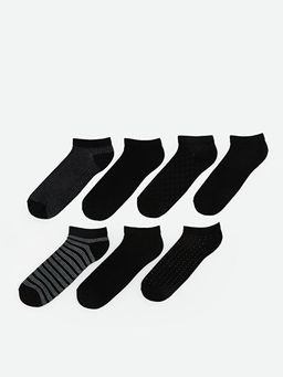 ?izgili Erkek Patik ?orap 7li