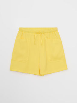 Beli Lastikli Basic K?z ?ocuk ?ort