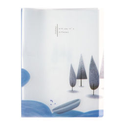 Папка формат А4, с 40 прозрачными файлами Река, МИКС - Calligrata фото 2