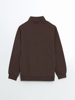 Dik Yaka Erkek ?ocuk Sweatshirt