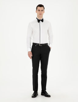 Beyaz Slim Fit Smokin G_mlek