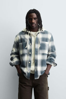 CHECK FLANNEL SHIRT - Zara фото 2