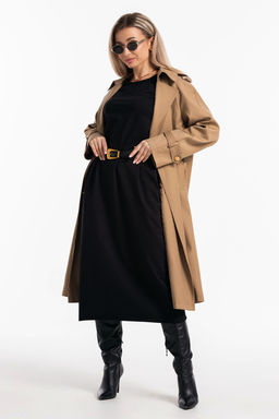 Платье-футер-длинное