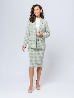 Юбка зеленого цвета длины миди - 1001dress фото 4