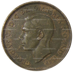 1/2 пенни 1938 года Австралия