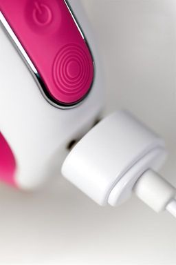 Нереалистичный вибратор Satisfyer Vibes Mr. Rabbit, силикон, красный, 22,1 см.  фото 13