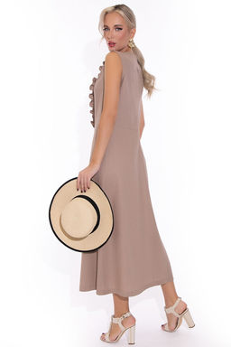 Платье Ассоль (бежевый) - Эльза фото 6