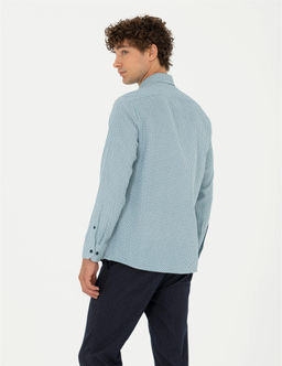 Mint Slim Fit Uzun Kollu G_mlek - Pierre cardin фото 5