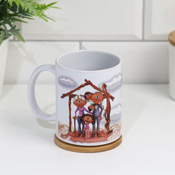 Кружка керамическая «Любимому деду», 320 мл