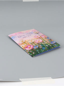 Цена за 10 шт. Открытка поздравительная с карманом для денег «Расцветай», 19×29 см