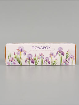 Цена за 5 шт. Коробка складная с окном Подарок для тебя, 5.5?18?5.5 см