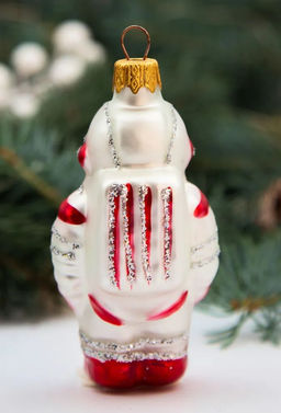 Елочное украшение Космонавт 11см б.уп. КРАСНЫЙ - Коломеев фото 4