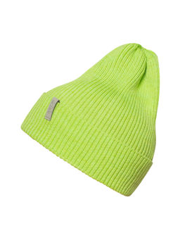 Шапка вязаная салатовая Ш-102/1 (58)