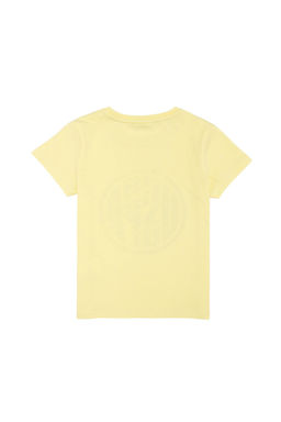 Детская светло-желтая футболка с круглым вырезом Неожиданная скидка в корзине - U.s. polo assn фото 4