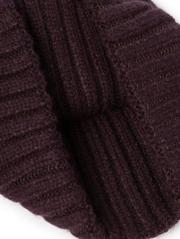 Шапка жен. шерсть+анг+нейл LB-A53056 plum - Labbra фото 8