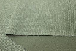 Джинс с ворсом цв.Винтажно-эвкалиптовый, ш.1.48м, хлопок-100%, 330гр/м.кв - Купава фото 2