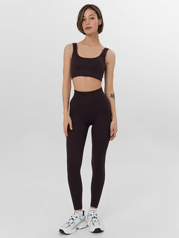 Легинсы женские коричневые - Mark formelle фото 3