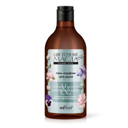 Белита Цветочные масла Гель-парфюм для душа Роскошная магнолия & Королевская амбра 400мл