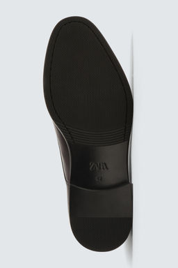 LEATHER SMART SHOES - Zara фото 4