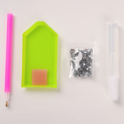 Цена за 2 шт. Набор для творчества. Алмазная мозаика на кружке с частичным заполнением «Самой нежной», 300 мл