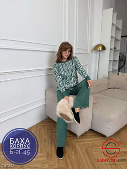 Костюм женский (кфта+штаны) - Bruno фото 4