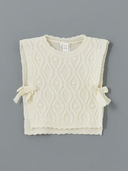 Bisiklet Yaka K?z Bebek S?veter