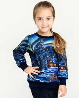 Дизайнерский детский свитшот SAHAR art lab