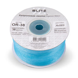 Лента капроновая 38 мм ( 1 1/2 ) BLITZ OR-38 22.8 м  0.5 м СК/Распродажа