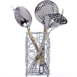 40453 Набор кухонных принадлежностей 7пр на подставке нерж/ст MB (х12) - Mayer&boch фото 2