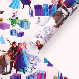 Цена за 10 шт. Упаковочная бумага, 70х100, Холодное сердце