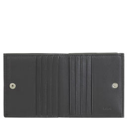 Итальянский кожаный кошелек DuDu серии Flavio | антрацитовый - Dudubags фото 3