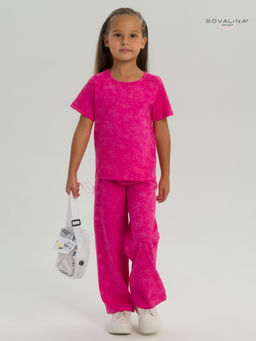 Костюм Лето варенка фуксия - Sovalina фото 6