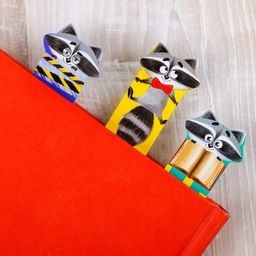 Набор фигурных закладок Читай с енотом!, 5 шт - Artfox фото 3