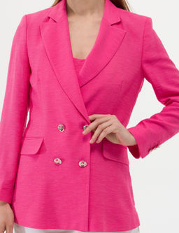 Pembe Kruvaze Slim Fit Ceket - Pierre cardin фото 6