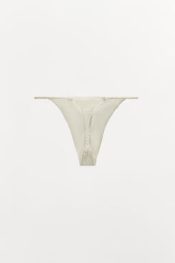 TANGA SEDA / Crudo - Zara фото 7