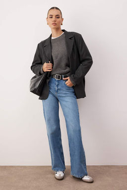 Mavi Yuksek Bel Wide Leg/Genis Paca Comfort Palazzo Jeans TWOAW26JE00252