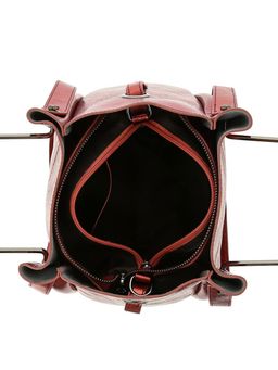 Женская сумка, кожа, Mironpan, УЦЕНКА 80254 Бордовый  фото 3