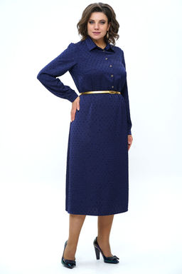 Платье ALANI 2236 синий - Alani collection фото 2