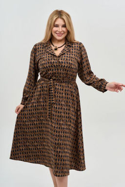 Платье Luxury Moda 1389 коричневый