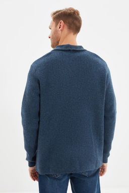 TRENDYOL MAN Antrasit Regular Fit Yunlu Yaka Triko H?rka TMNAW22HI0140 - Trendyolmilla фото 22