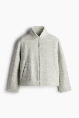 Chaqueta boucle de mezcla de lana Regular Fit - H&m фото 5