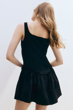 Flared-skirt cr?pe dress - H&m фото 7