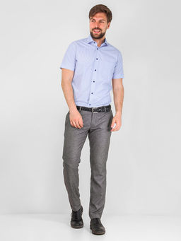 Сорочка мужская короткий рукав GREG 161/109/1102/Z/1  фото 5