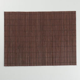 Салфетка сервировочная на стол «Гладь», 45×30 см, коричневая