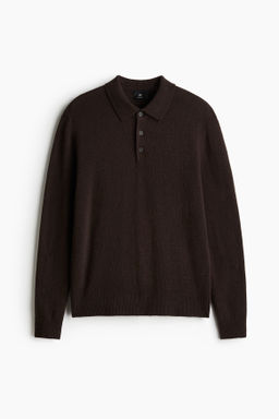 Polo de lana Regular Fit