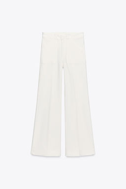 ZW COLLECTION FULL LENGTH HIGH-WAIST JEANS - Zara фото 16