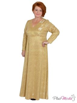 Платье Модель №1082 размеры 44-84 - Plusmoda фото 2